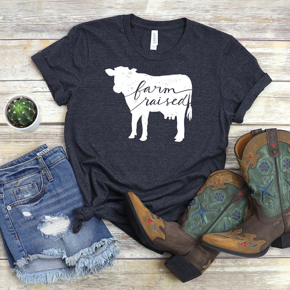 Farm Raised Cow T-Shirt