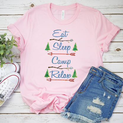 Eat Sleep Camp T-Shirt