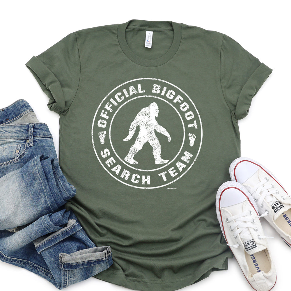 Official Bigfoot Search Team T-Shirt