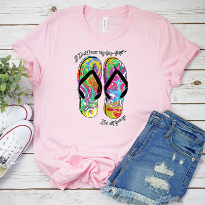 Colorful Flip Flops T-Shirt