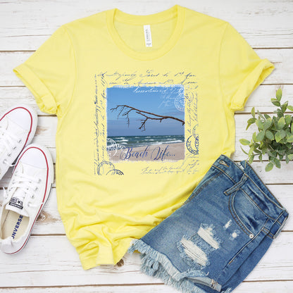 Beach Life Collage T-Shirt