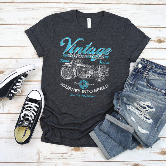 Motorcycle T-shirt, Vintage Motorcycles