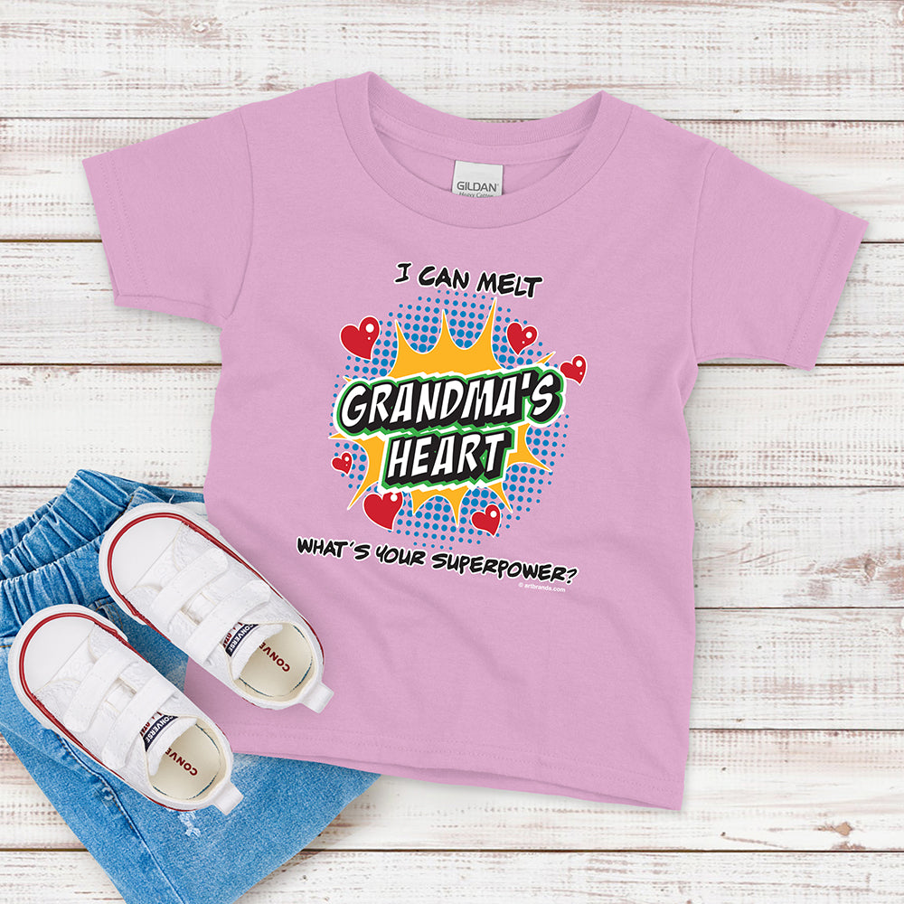 Kids T-shirt, Melt Grandma's Heart Tee