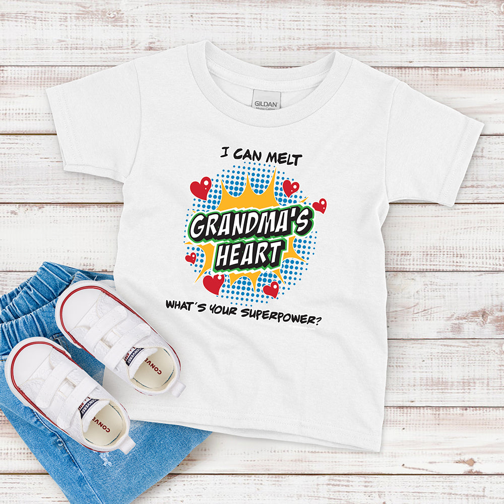 Kids T-shirt, Melt Grandma's Heart Tee