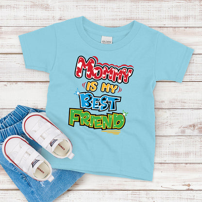 Kids T-shirt, Mommy is My Best Friend Tee