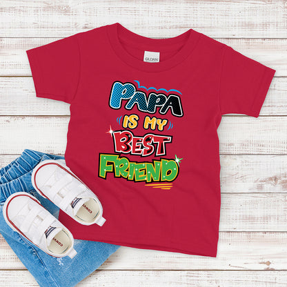 Kids T-shirt, Papa is My Best Friend Tee