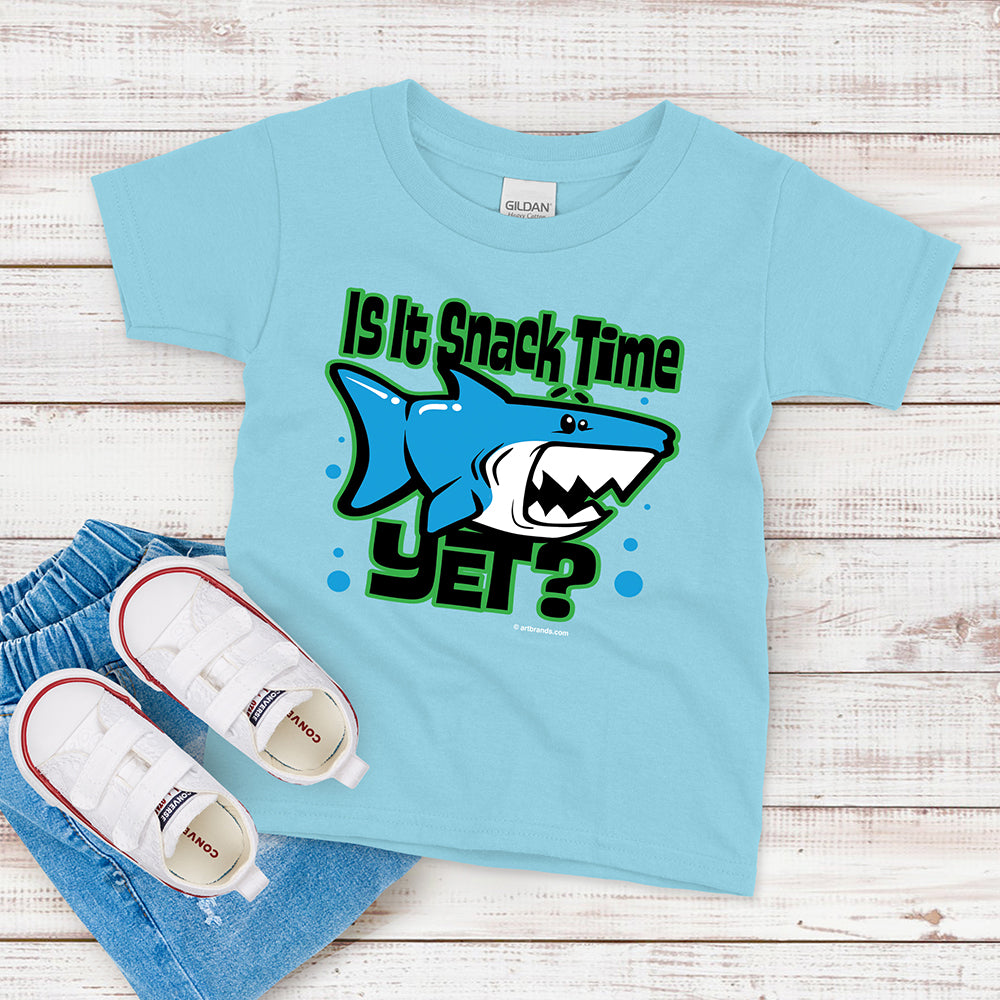 Kids T-shirt, Is it Snack Time Yet Tee