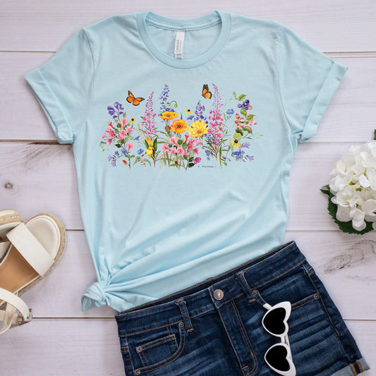 Springtime T-shirt, Wildflower