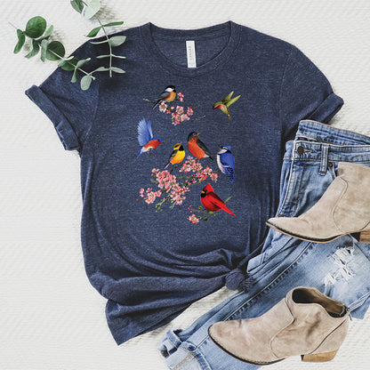 Springtime T-shirt, Songbirds of America