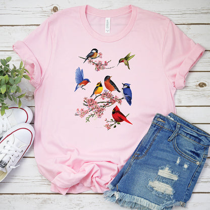 Springtime T-shirt, Songbirds of America