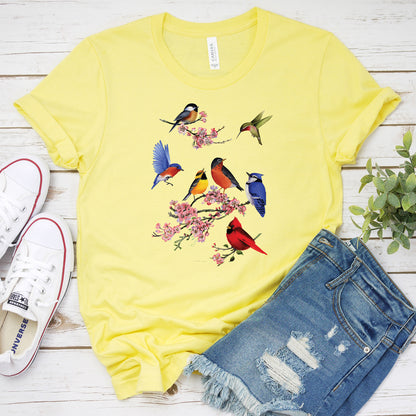 Springtime T-shirt, Songbirds of America