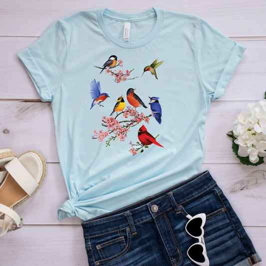 Springtime T-shirt, Songbirds of America