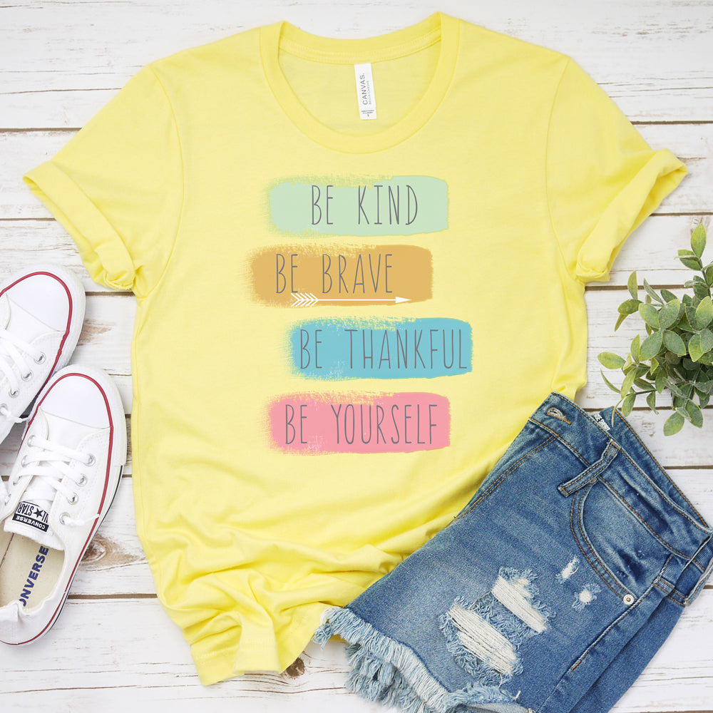 Inspirational T-shirt, Be Yourself