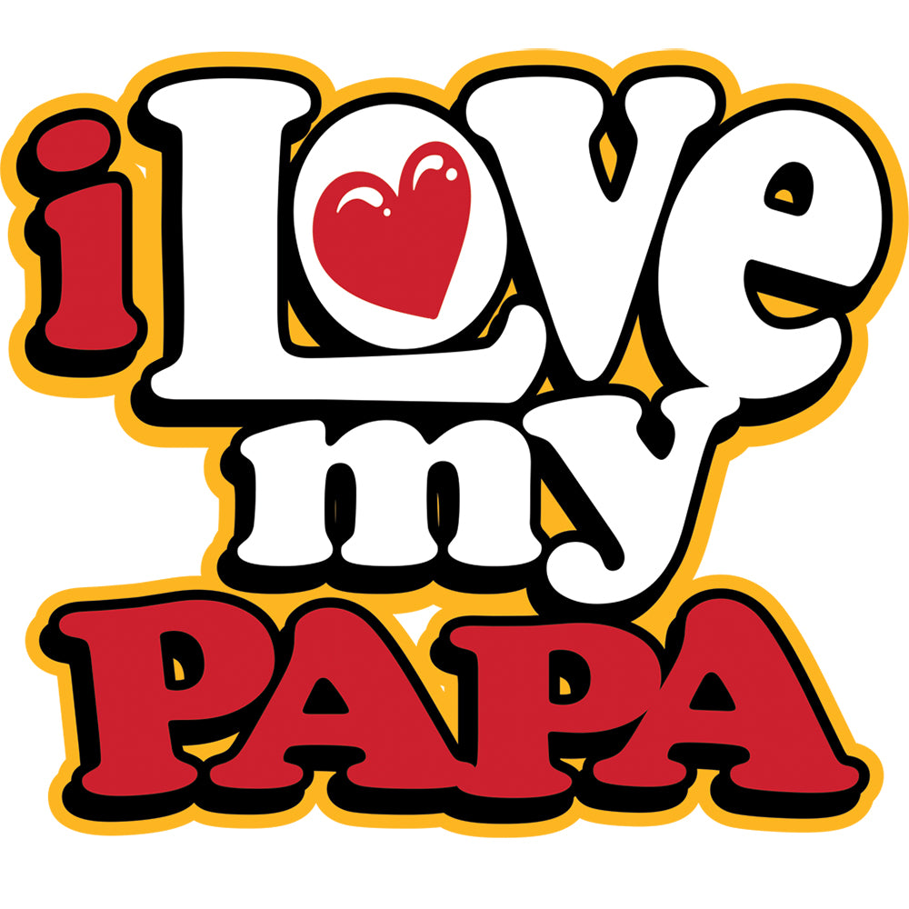 Kids T-Shirt, I Love My Papa