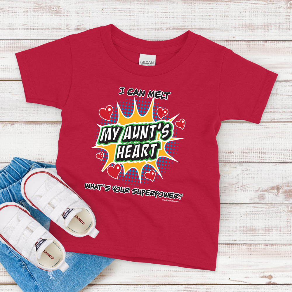 Kids T-Shirt, My Aunt's Heart