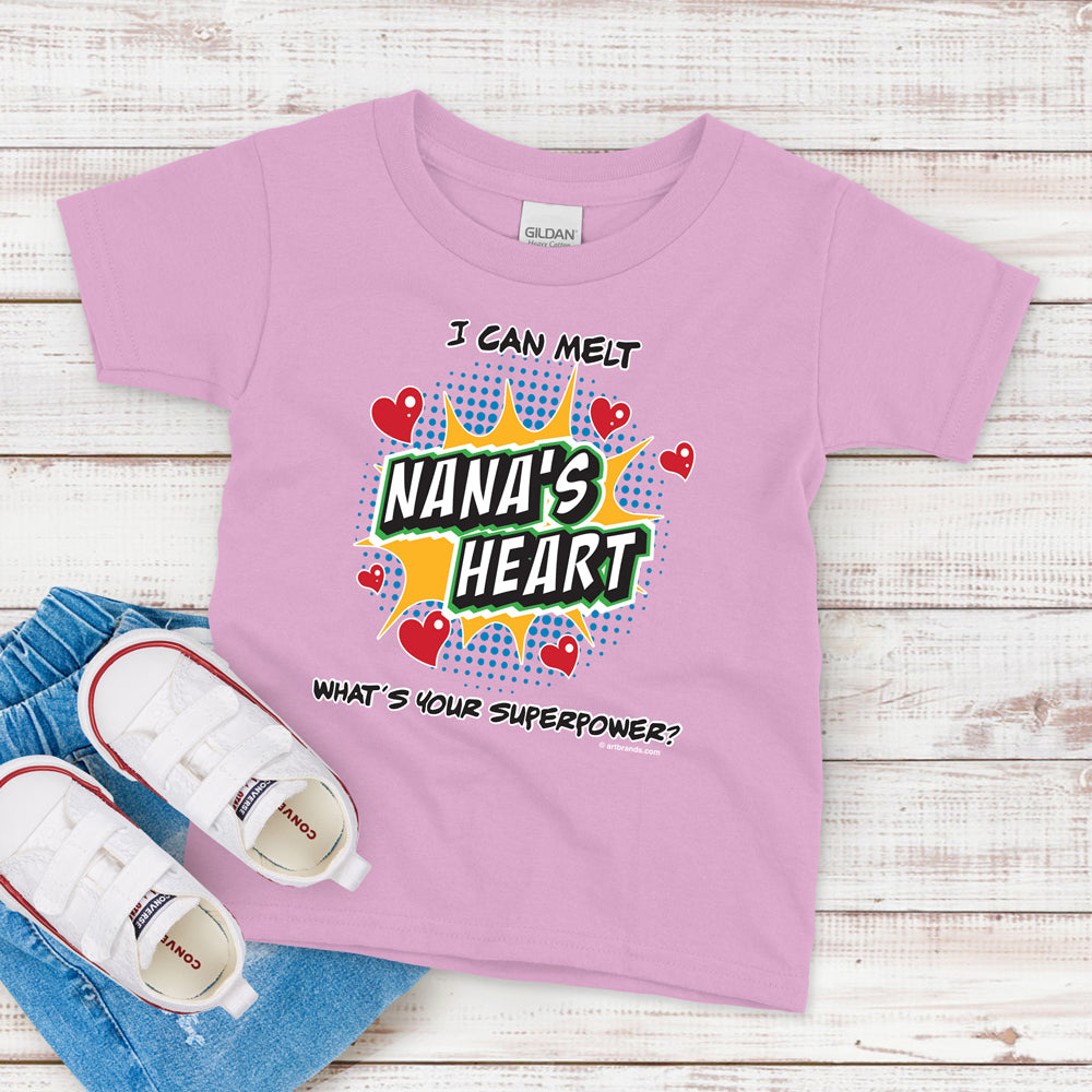 Kids T-Shirt, Nana's Heart