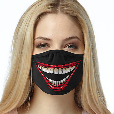 Joker Smile FACE MASK Cover Your Face Masks