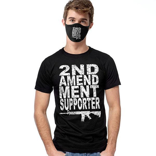 2nd Amendment Supporter T-SHIRT SET - Cover Your Face