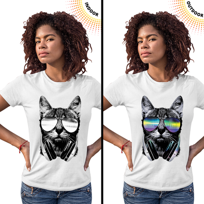 Women's Dj Cat Solar Tee