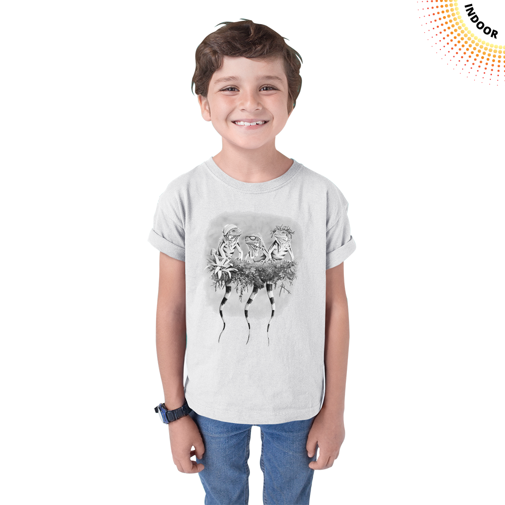 Kid's Reggae Iguanas Solar Tee