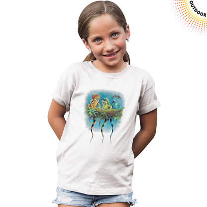 Kid's Reggae Iguanas Solar Tee