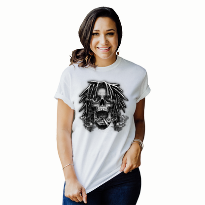 Adult Unisex Rasta Skull Solar Tee