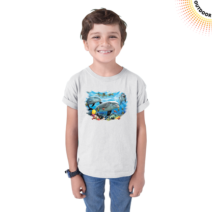 Kid's Dolphin Friends Solar Tee