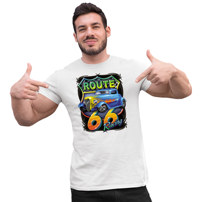 Adult Unisex Route 66 Racing Solar Tee