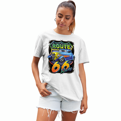 Adult Unisex Route 66 Racing Solar Tee