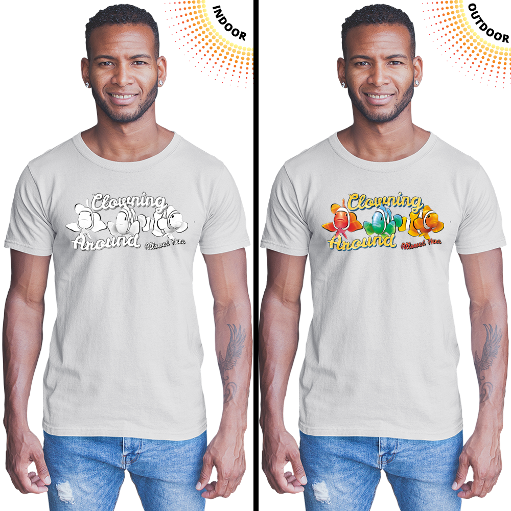 Adult Unisex Clowning Around Solar Tee