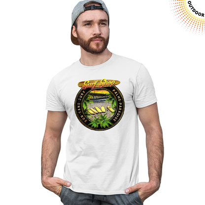 Adult Unisex Surf Circle Solar Tee