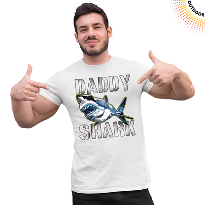 Adult Unisex Daddy Shark Solar Tee