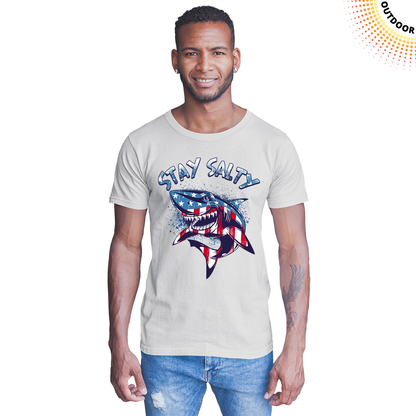 Adult Unisex Stay Salty Solar Tee