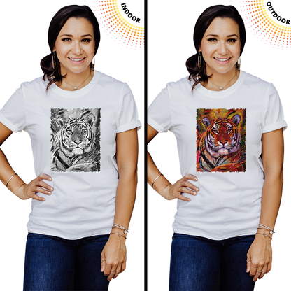 Adult Unisex Tiger Solar Tee