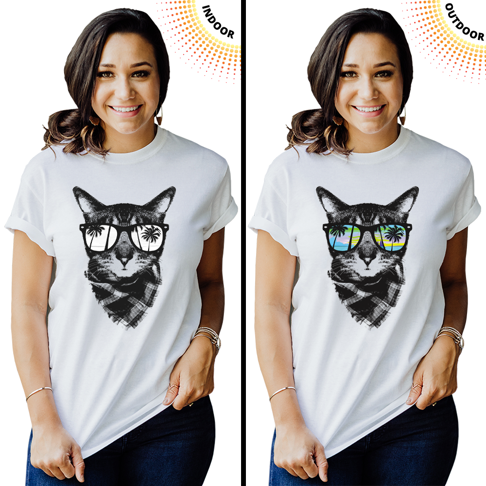 Adult Unisex Cat Breeze Solar Tee