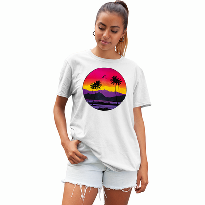 Adult Unisex Paradise Circle Solar Tee