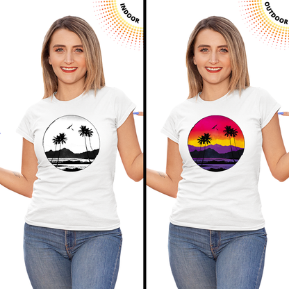 Women's Paradise Circle Solar Tee