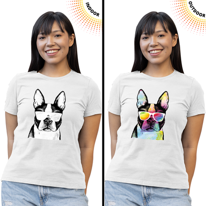 Women's Summer Pug Solar Tee