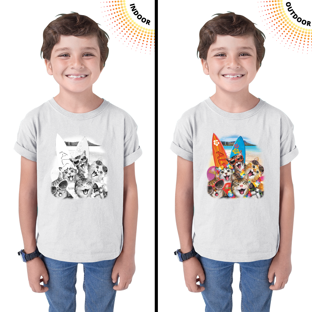 Kid's Waikiki Beach Solar Tee