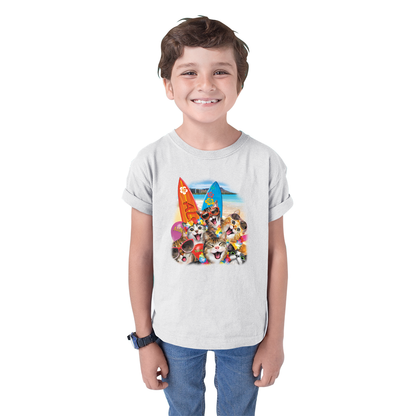 Kid's Waikiki Beach Solar Tee