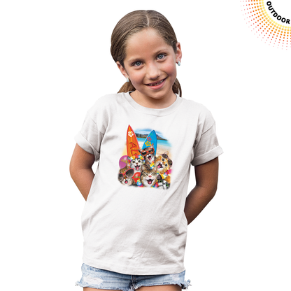 Kid's Waikiki Beach Solar Tee