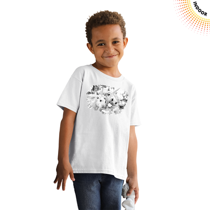 Kid's Selfie Unicorn Solar Tee