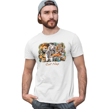 Adult Unisex Wild Cat Nap Solar Tee