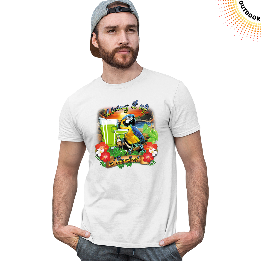 Adult Unisex Living It Up Solar Tee