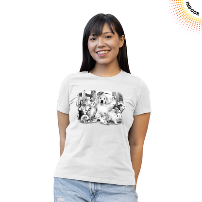 Women's Pet Party II Solar Tee