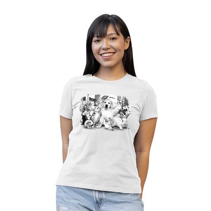 Women's Pet Party II Solar Tee