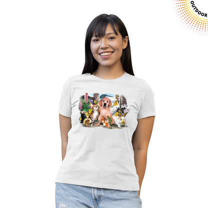 Women's Pet Party II Solar Tee