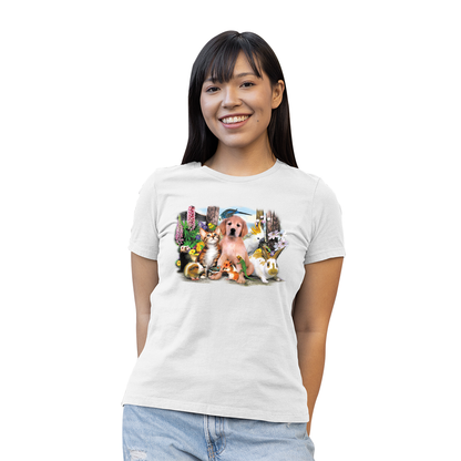 Women's Pet Party II Solar Tee