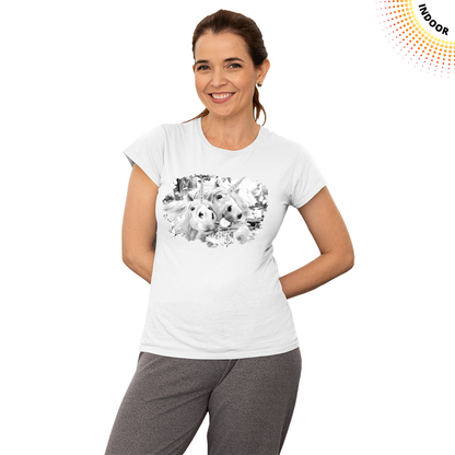 Women's Selfie Unicorn Solar Tee