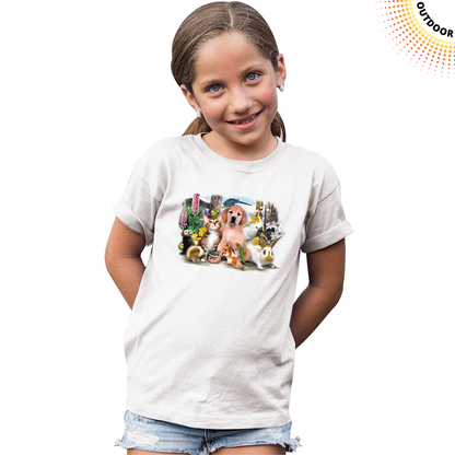 Kid's Pet Party Solar Tee